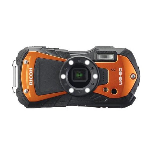Ricoh WG-80 Digital Camera (Orange)