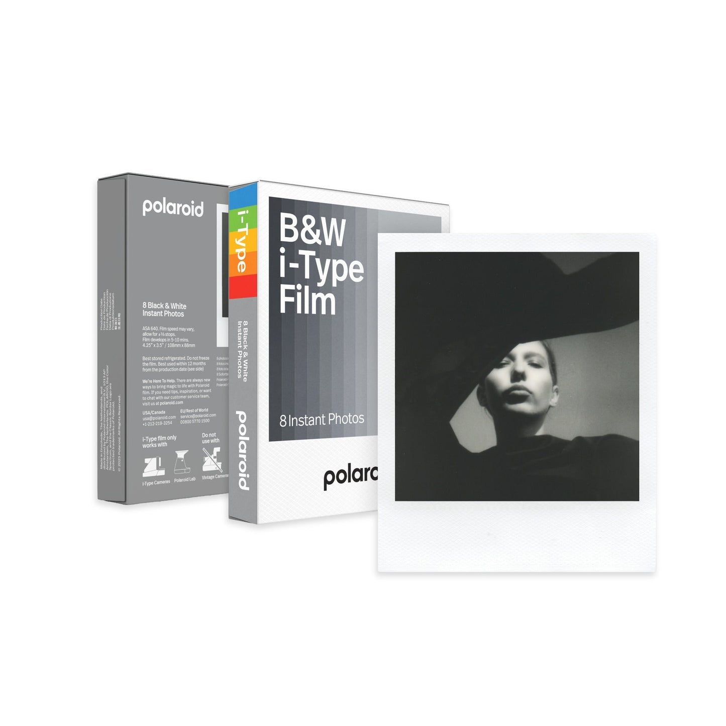 Polaroid Now+ Instant Camera Generation 2 (Black) w/Film Kit & B&W Film