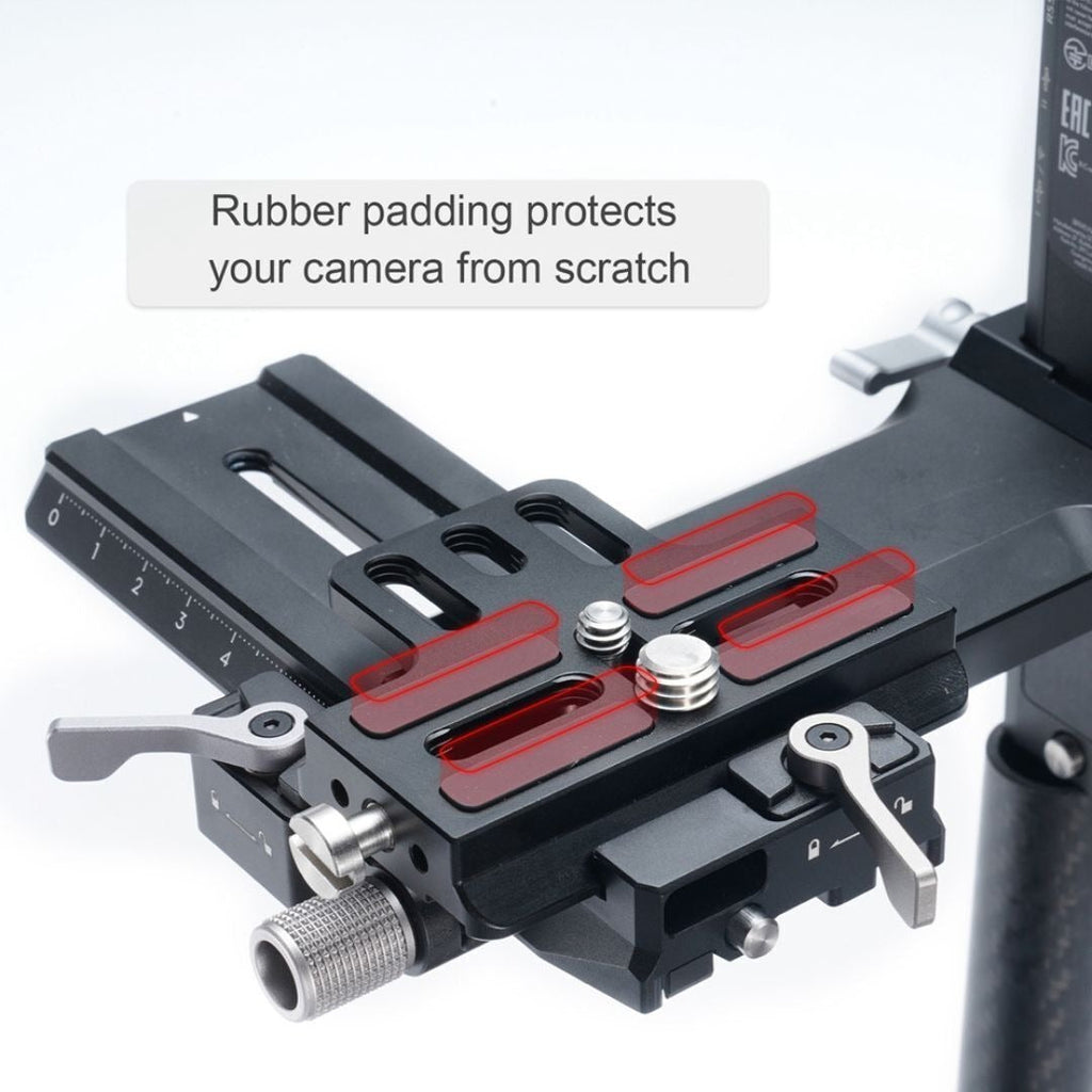 Tilta Extended Quick Release Baseplate for Select DJI Gimbals (Black)