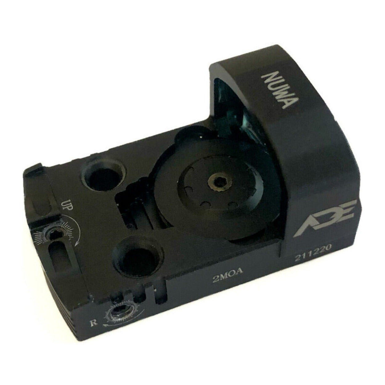 ADE Advanced Optics NUWA Red Dot with Top Battery Loading System (Black)