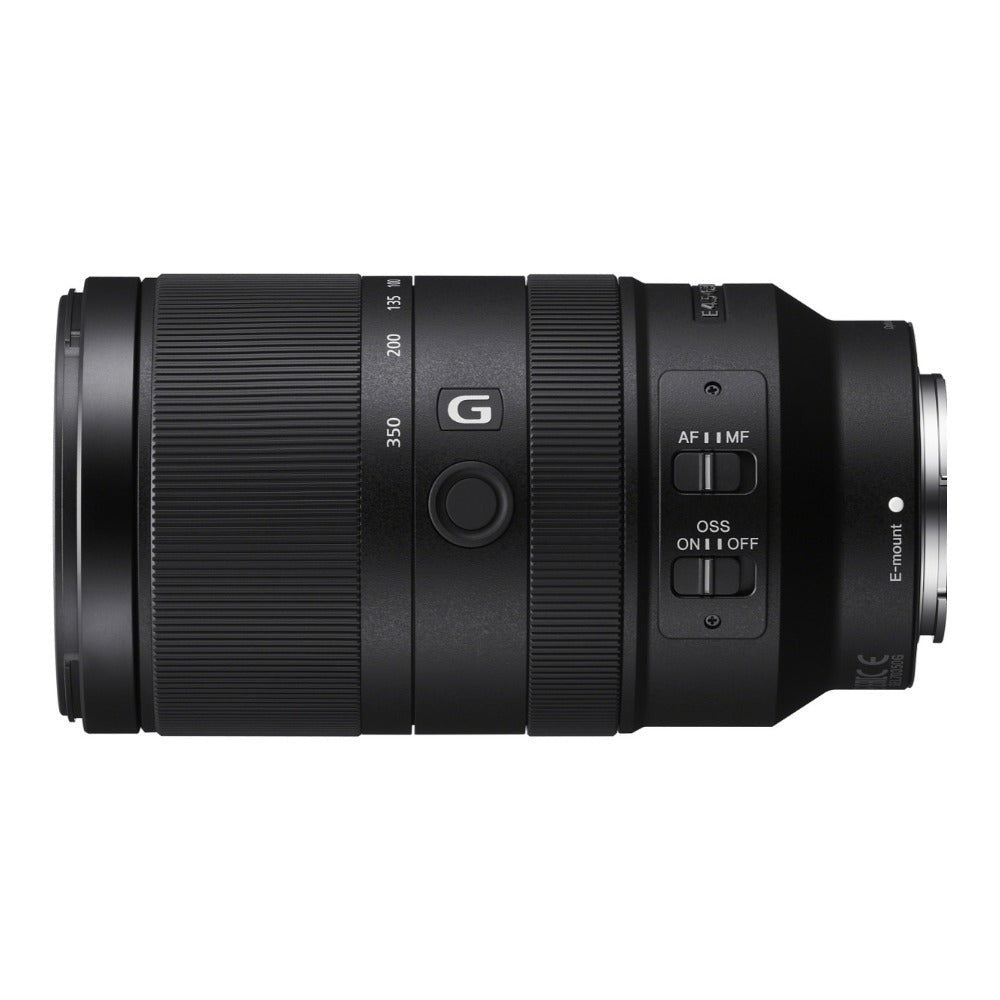 Sony E 70-350mm F4.5-6.3 G OSS Lens with Software Suite, Cleaning Kit, and 64GB SD Card