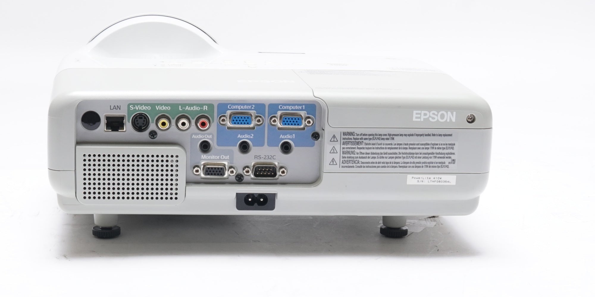 Epson PowerLite 410W WXGA Projector (Used)