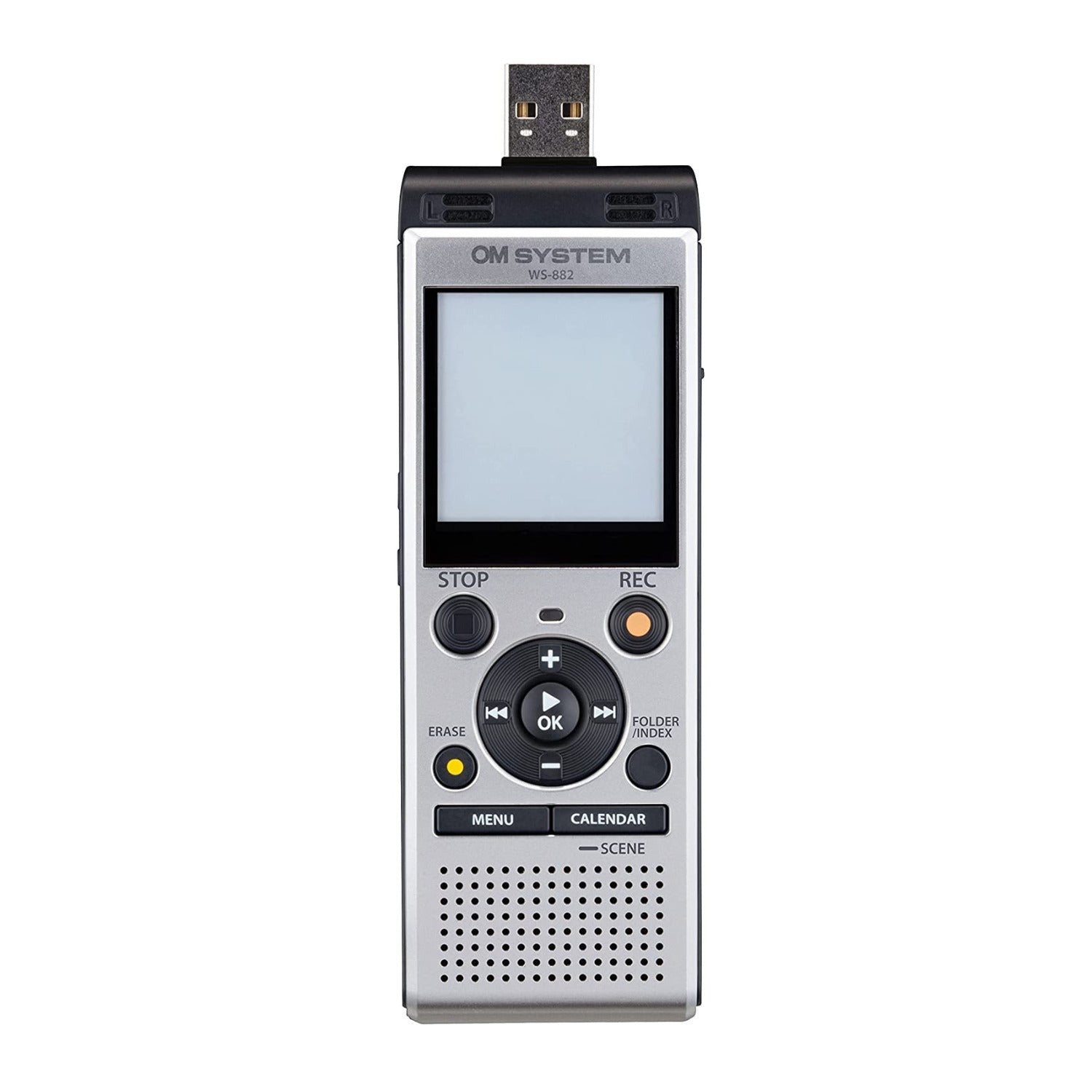 Olympus WS-882 Digital Voice Recorder (Silver and Black)