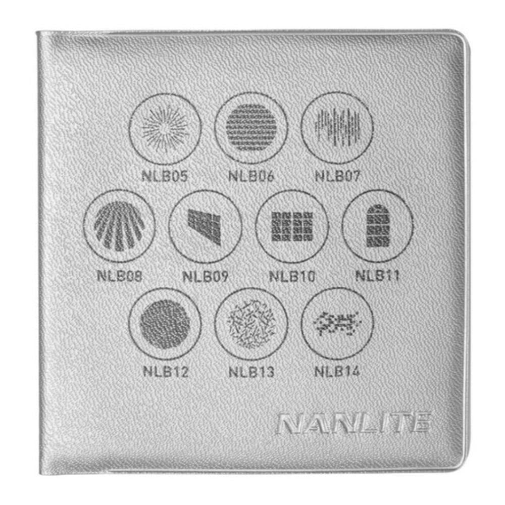 Nanlite BM Bowens Mount Projection Attachment Gobo Set 1 (10-Pack)
