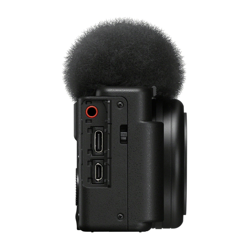 Sony ZV-1F Vlog Camera for Content Creators and Vloggers (Black)