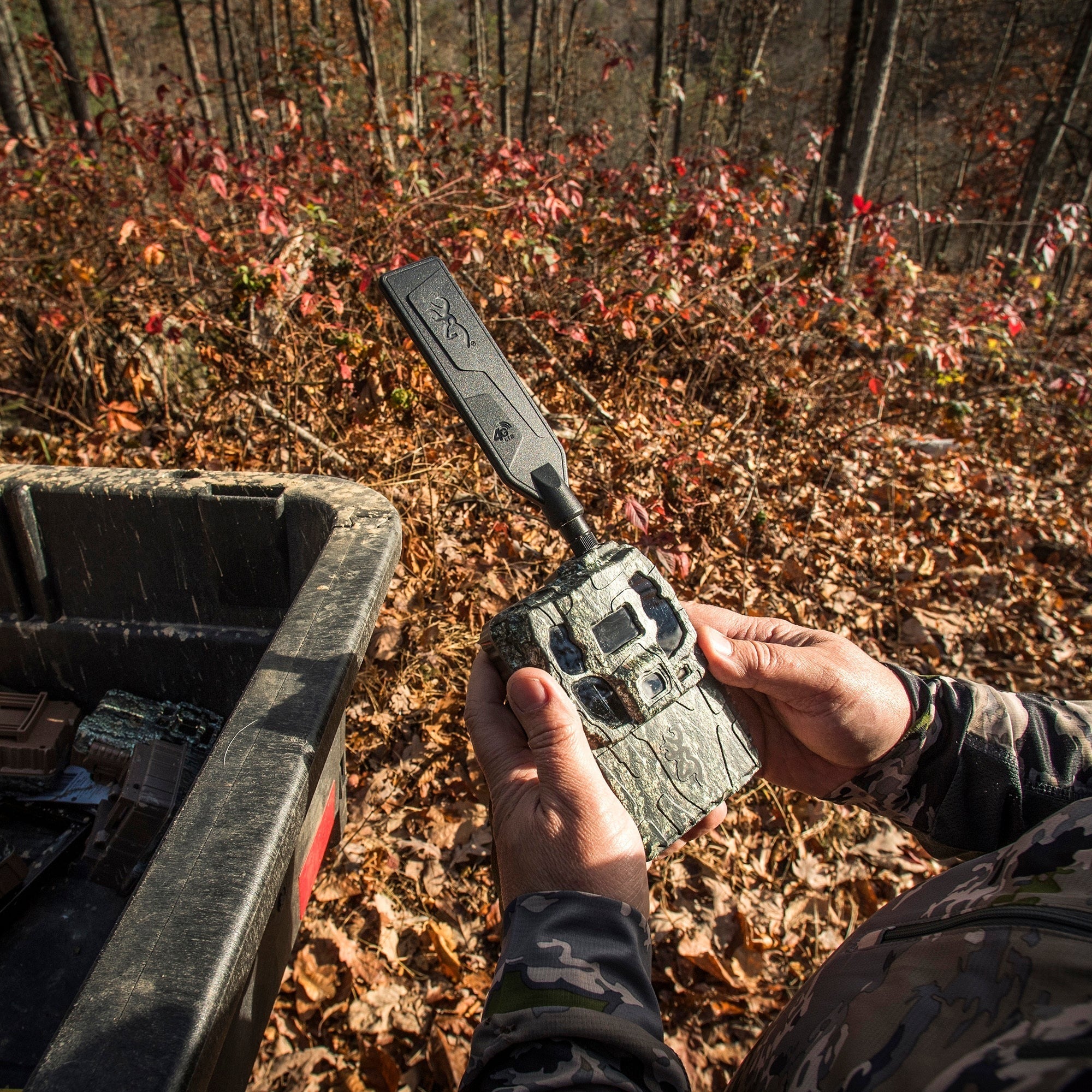 Browning Trail Camera Defender Wireless Pro Scout Max HD AI 46MP Bundle