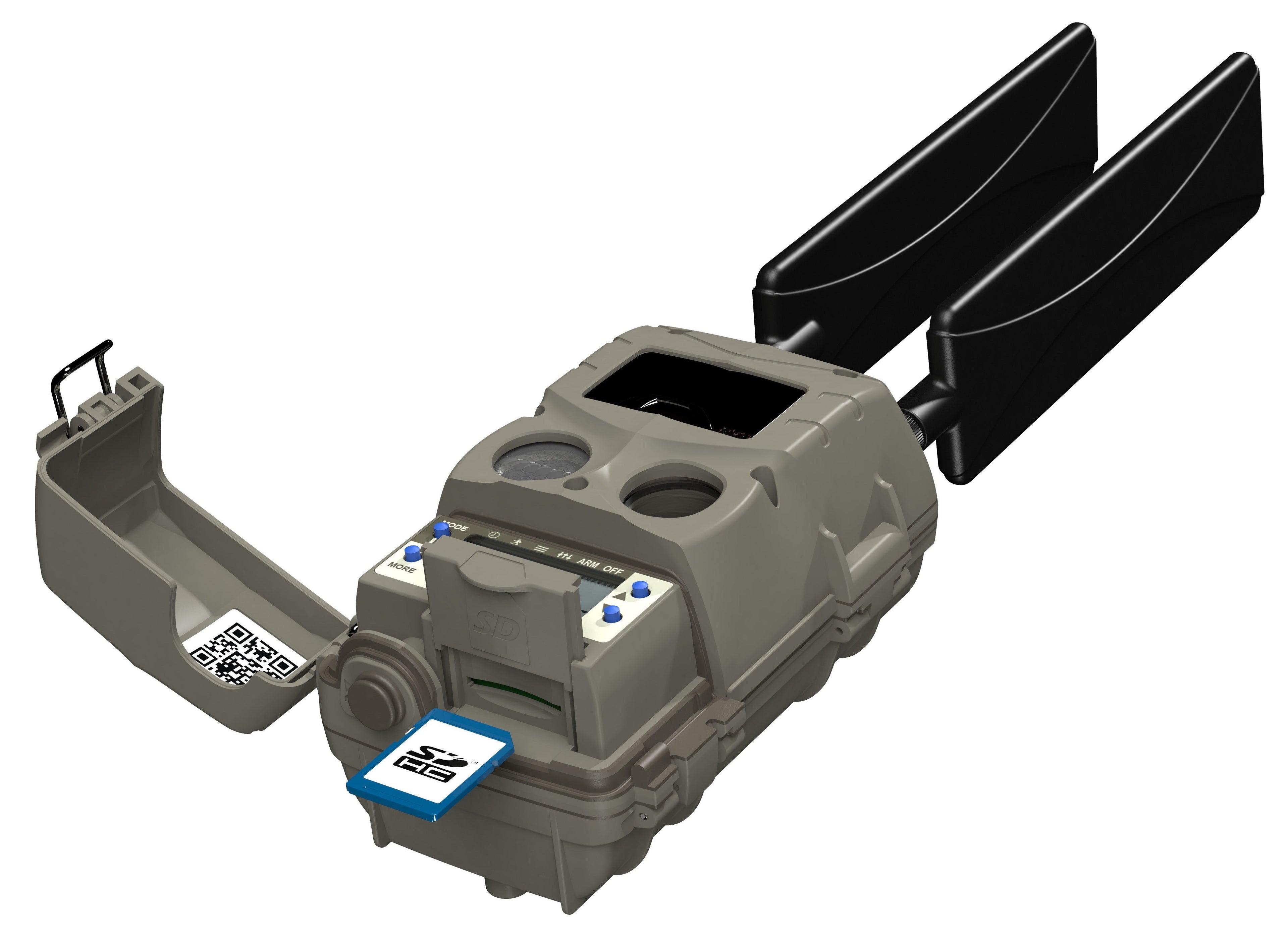 Cuddeback Tracks Black Flash Standalone Cellular Trail Camera (2-Pack)