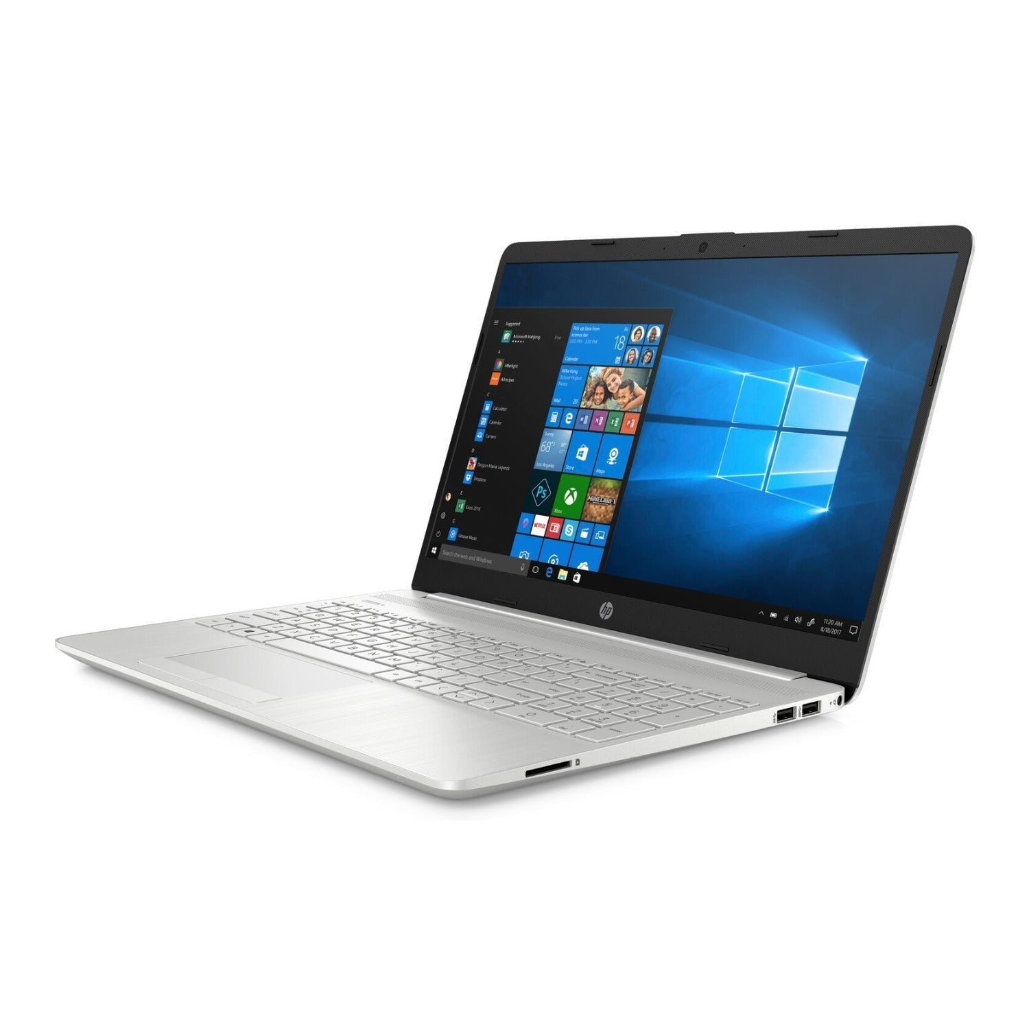 HP 15-dw0091 Laptop, 15.6" Touch, Intel Core i7-8565U, 12GB RAM, 128GB SSD (Certified Refurbished)