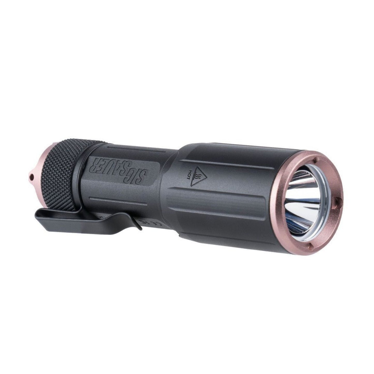 Sig Sauer Foxtrot-EDC Waterproof Rechargeable Compact Flashlight (Black/Rose)