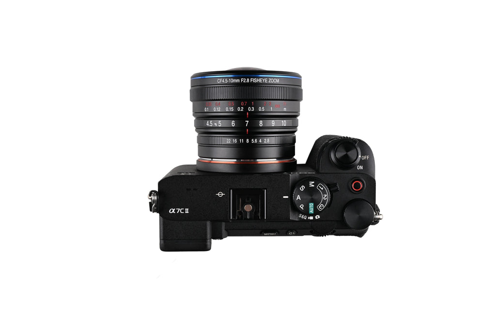 Laowa 4.5-10mm f/2.8 CF Zoom Fisheye Lens with 180-Degree Ultra Wide View, Parfocal Zoom (E-Mount)