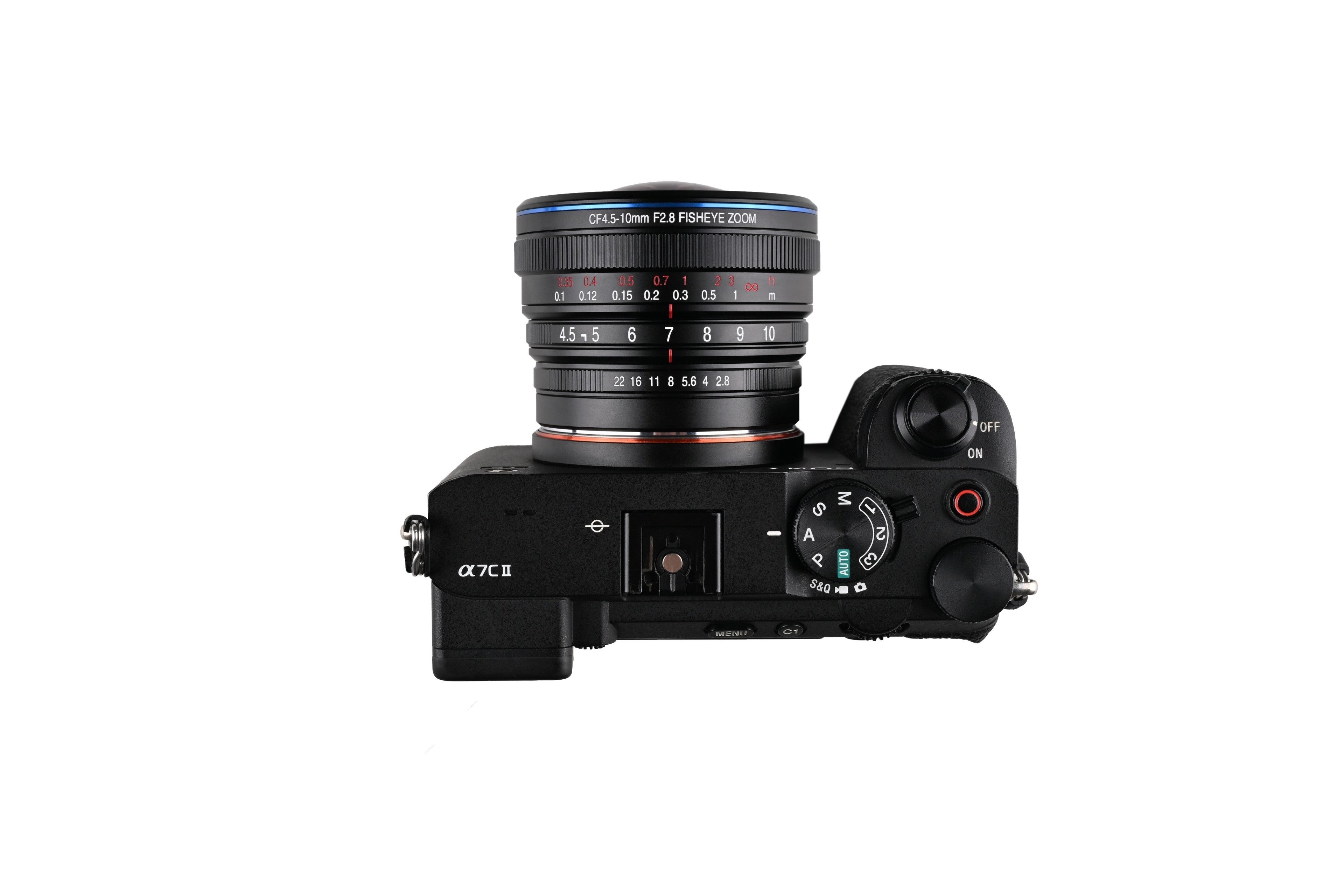 Laowa 4.5-10mm f/2.8 CF Zoom Fisheye Lens with 180-Degree Ultra Wide View, Parfocal Zoom (E-Mount)