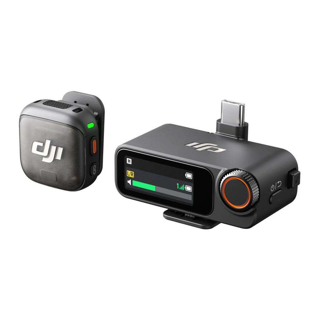 DJI Mic 3 Compact Wireless Microphone System/Recorder for Camera and Smartphone