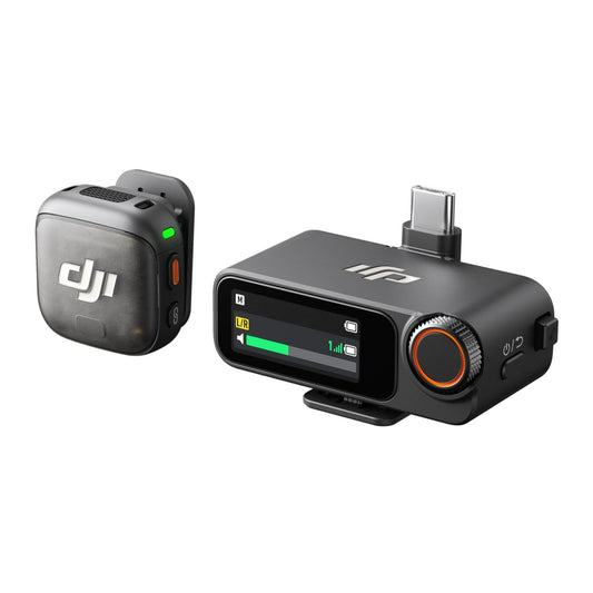 DJI Mic 3 Compact Wireless Microphone System/Recorder for Camera and Smartphone
