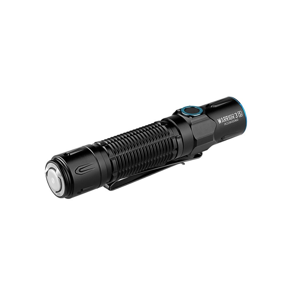 Olight Warrior 3S 2300-Lumen Rechargeable Tactical Flashlight (Black)