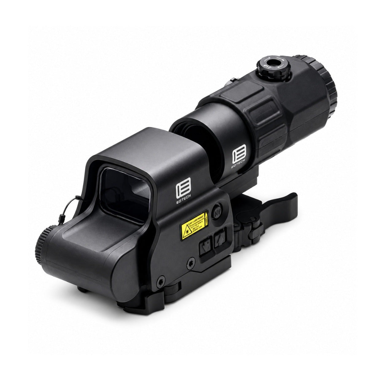 EoTech Complete system: EXPS3-4 HWS, G45 magnifier with QD switch-to-side mount