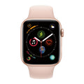 Apple Watch Series 4, 44mm GPS + Cellular (Gold Aluminum Case, Pink Sand Sport Band) (Certified Refurbished)