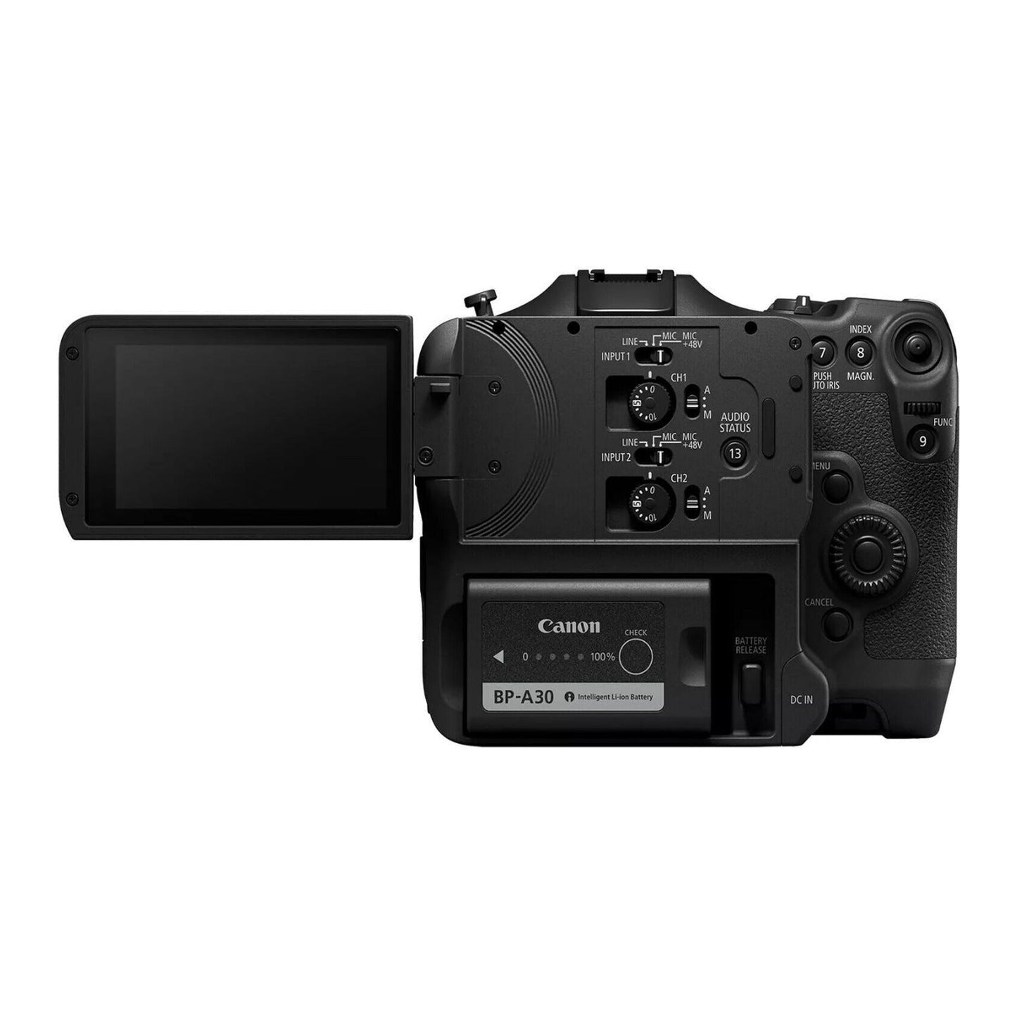 Canon EOS C70 Cinema Camera Kit with 24-105mm Zoom Lens, Built-in RF Mount, and Enhanced Scan Mode