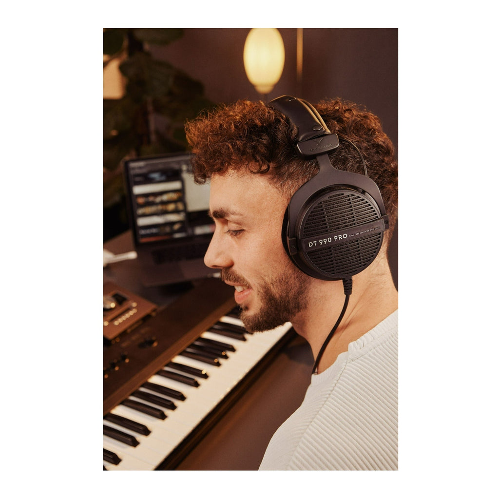 Beyerdynamic DT 990 PRO Studio Headphones (Ninja Black, Limited Edition)