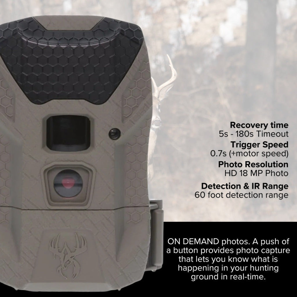Wildgame Innovations Kicker 2.0 Lightsout Trail Camera with 18MP Resolution (10-Pack) Bundle