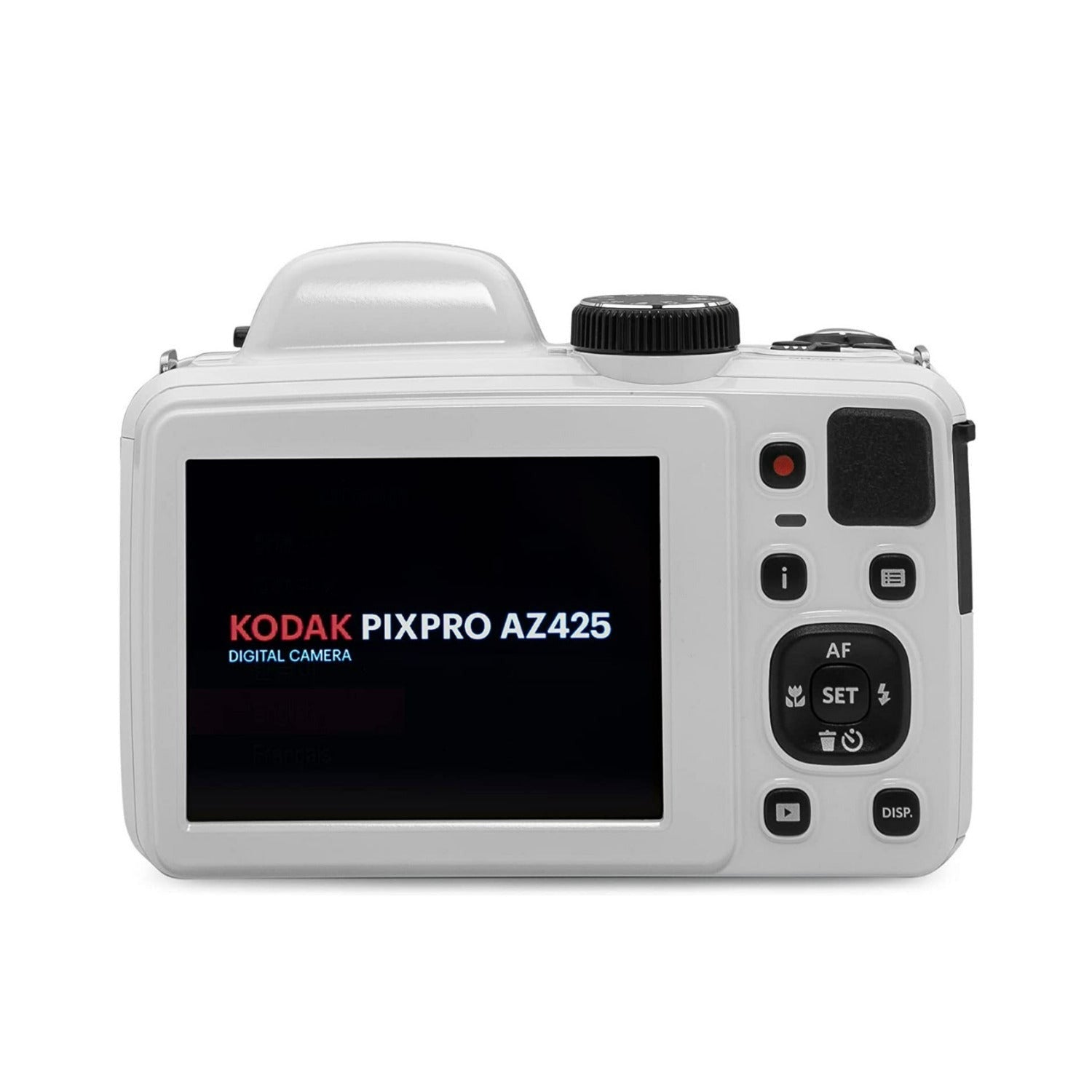 Kodak PIXPRO AZ425 Astro Zoom Camera (White) with 32GB SD Card and Camera Case