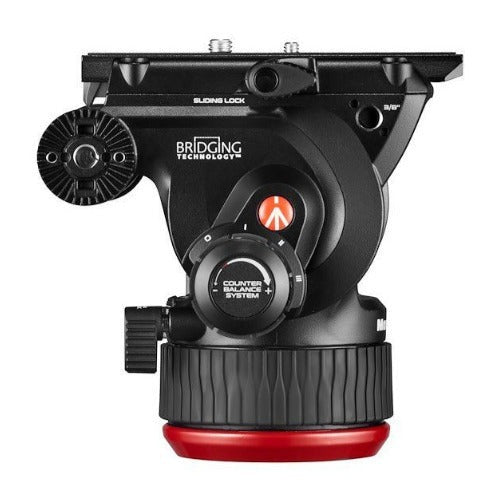 Manfrotto 504X Fluid Video Head with 635 FAST Single Carbon Leg