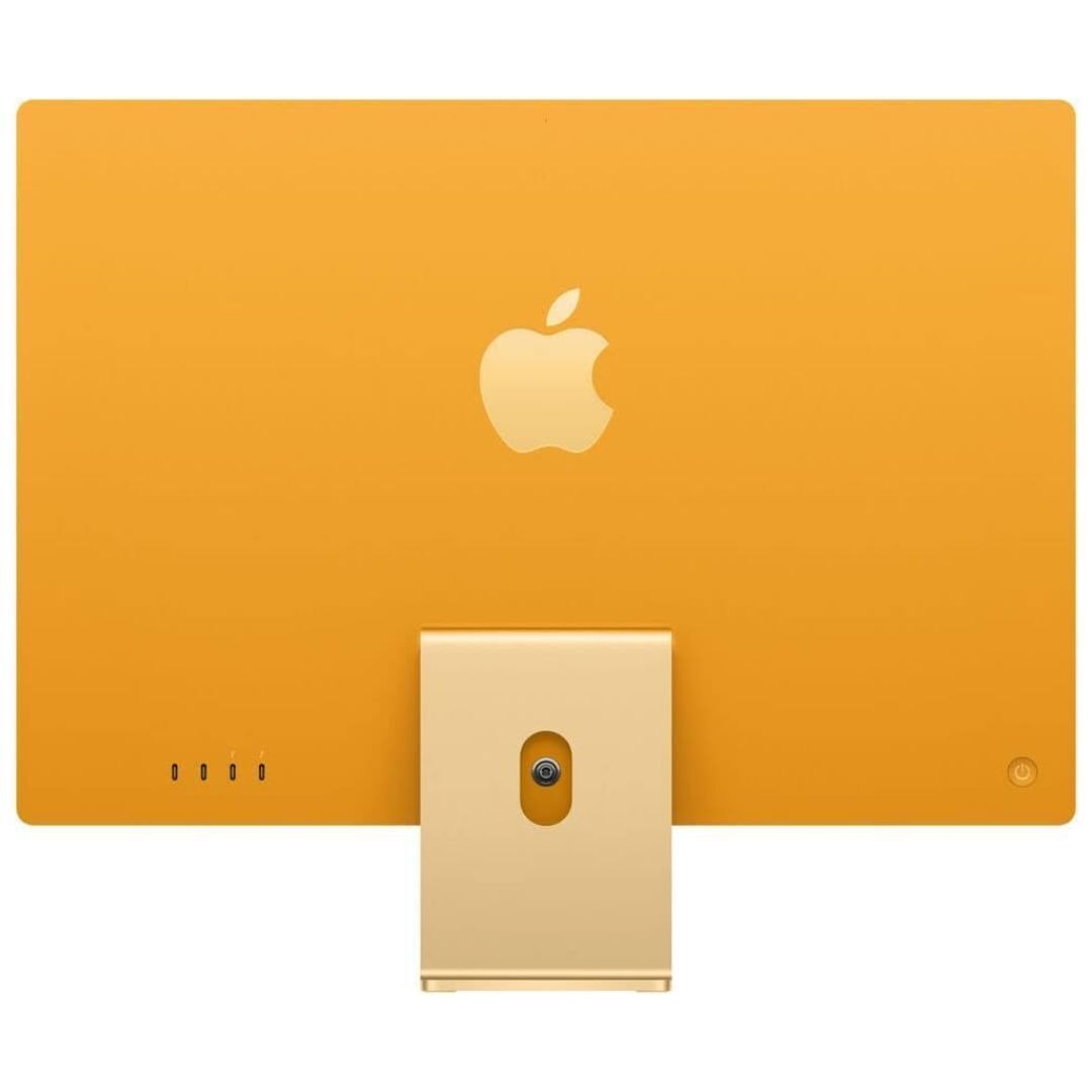 Apple iMac 24" with Apple M1 Chip, 8GB RAM, 256GB SSD, Yellow (Certified Refurbished)