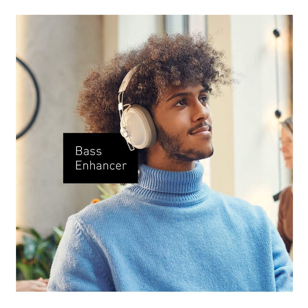 Panasonic RP-HTX90N Noise Canceling Bluetooth Wireless Headphone (Vanilla White)