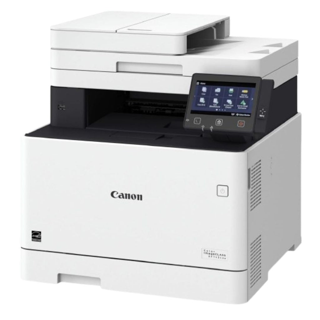 Canon Color imageCLASS MF743Cdw All-in-One Duplex Laser Printer (White/Black) (Certified Refurbished)