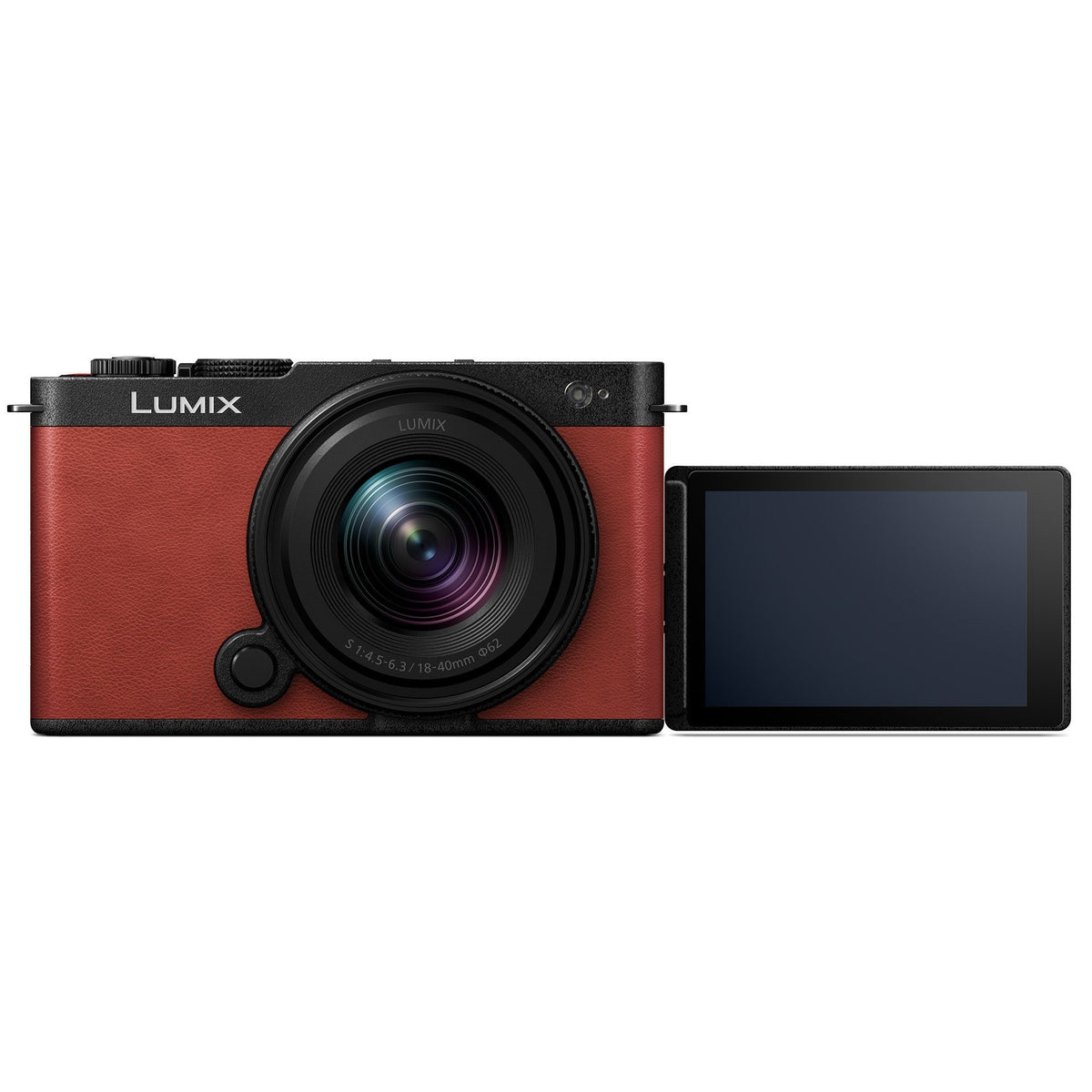 Panasonic LUMIX S9N Full Frame Mirrorless Camera with 18-40mm Lens (Red) Bundle
