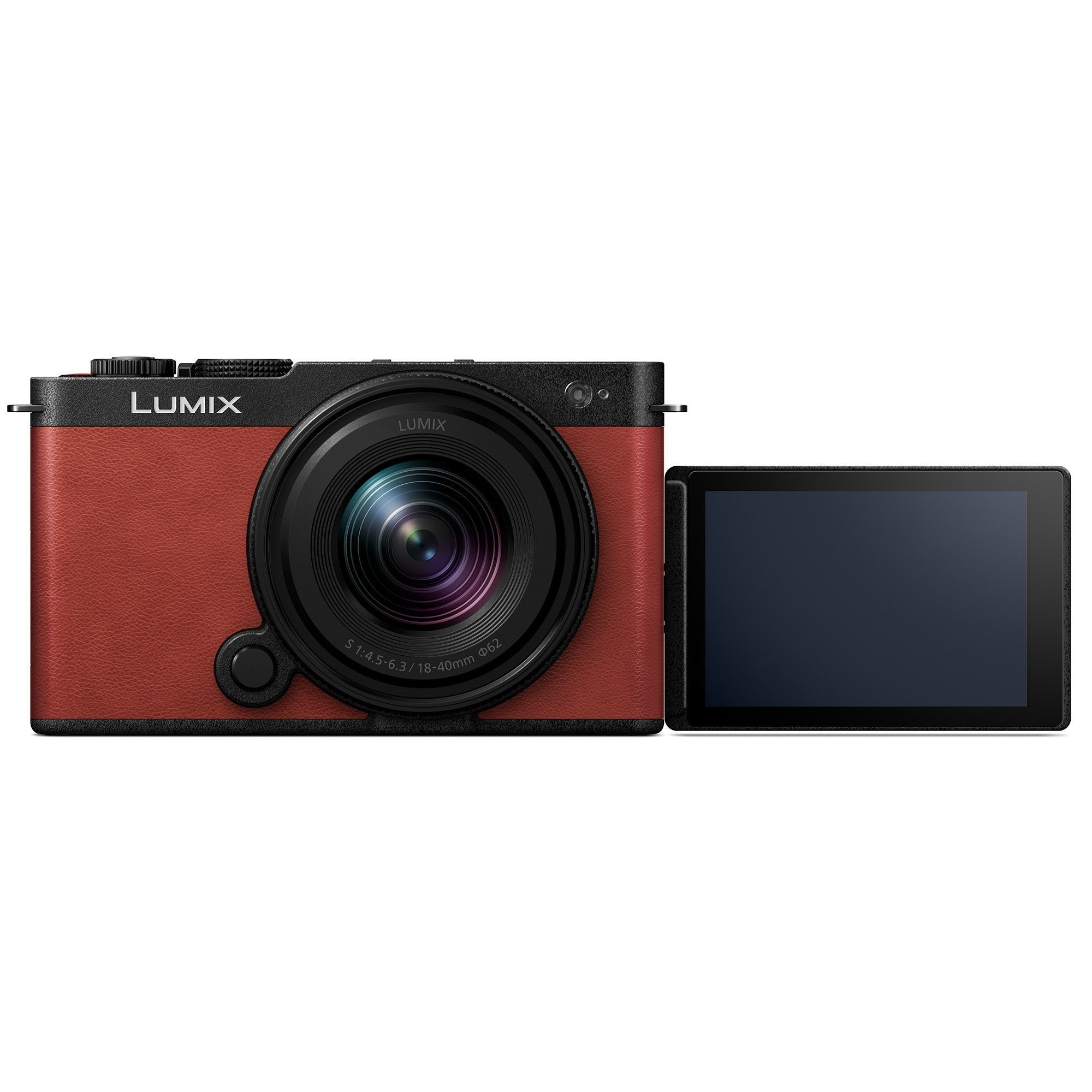 Panasonic LUMIX S9N Full Frame Mirrorless Camera with 18-40mm Lens (Red) Bundle