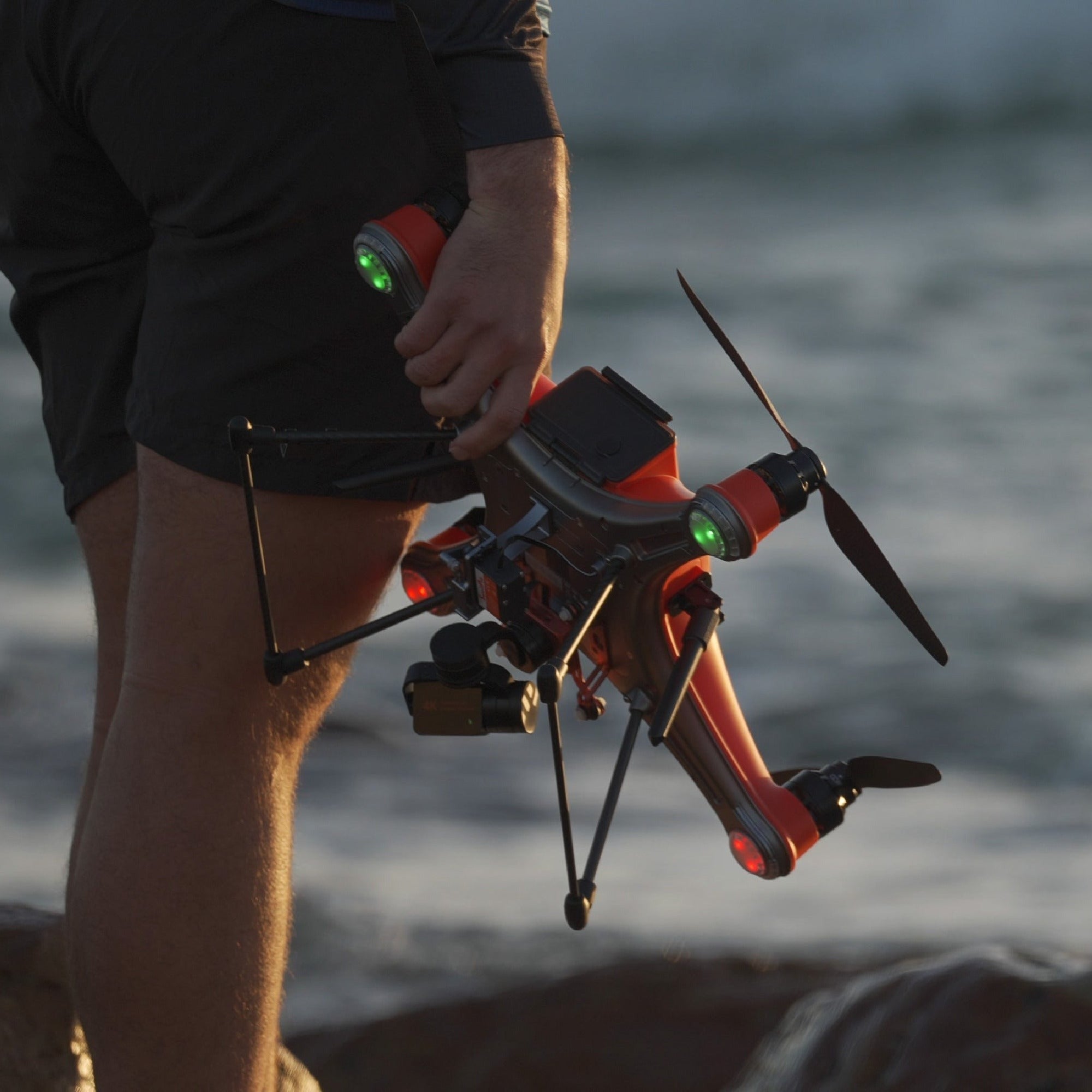 SwellPro SD4+ Waterproof Drone with 7 KM Transmission Range and 4K Camera