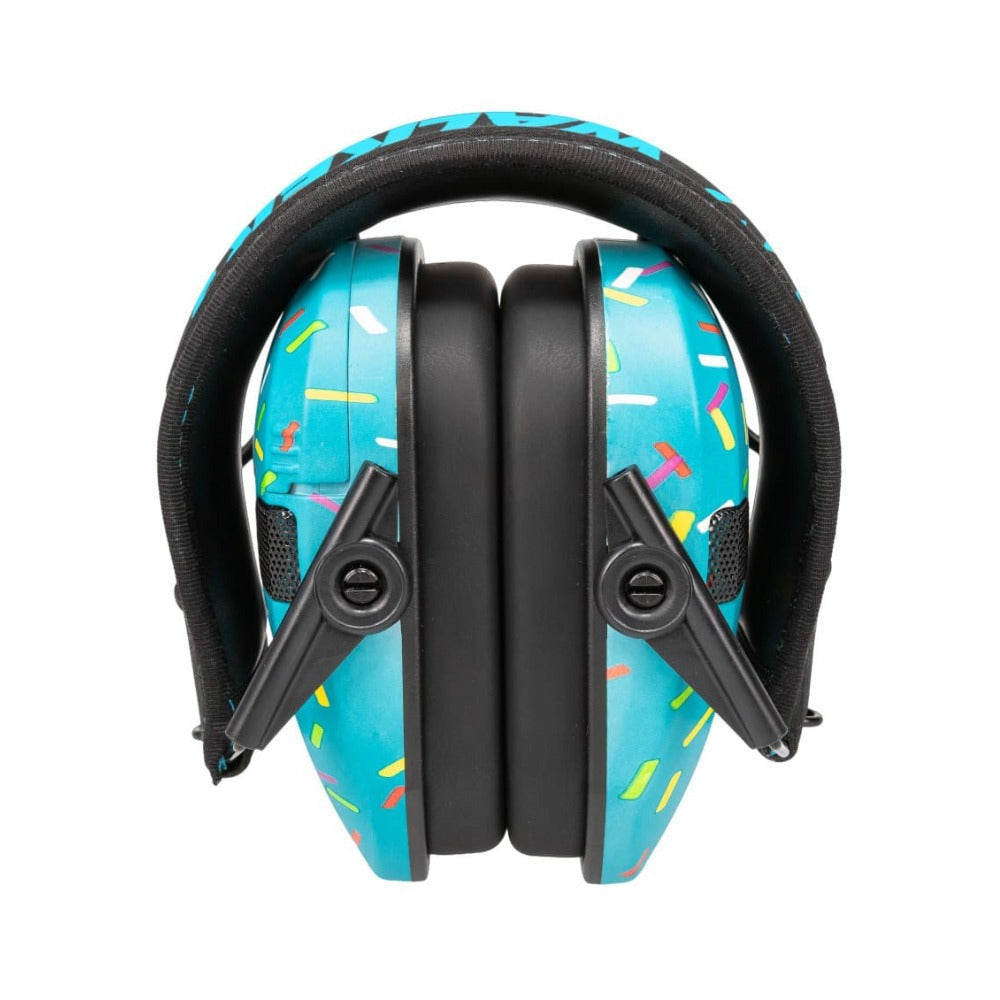 Walker’s Razor Slim Electronic Ear Muffs (Blue Sprinkles)