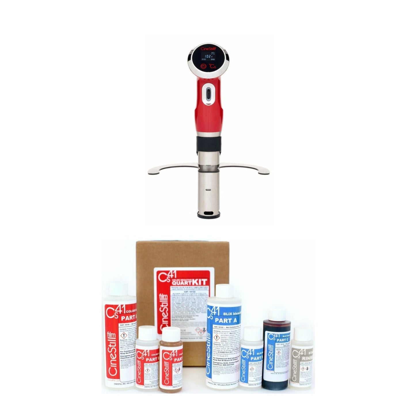 CineStill Immersion Circulator/Thermostat for Precision Film Processing (120V) Bundle