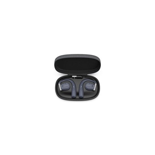 Cleer ARC Open-Ear Ear Hook Design Flexible Hinge Touch Control True Wireless Earbuds (Blue)