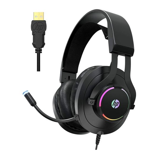 HP H200GS Wired RGB LED USB Gaming Headset