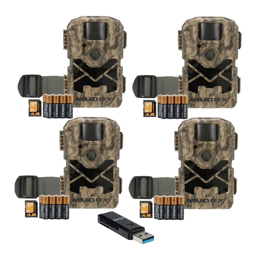 Muddy Pro Cam 28 Trail Camera Combo with Batteries, SD Card, and Card Reader