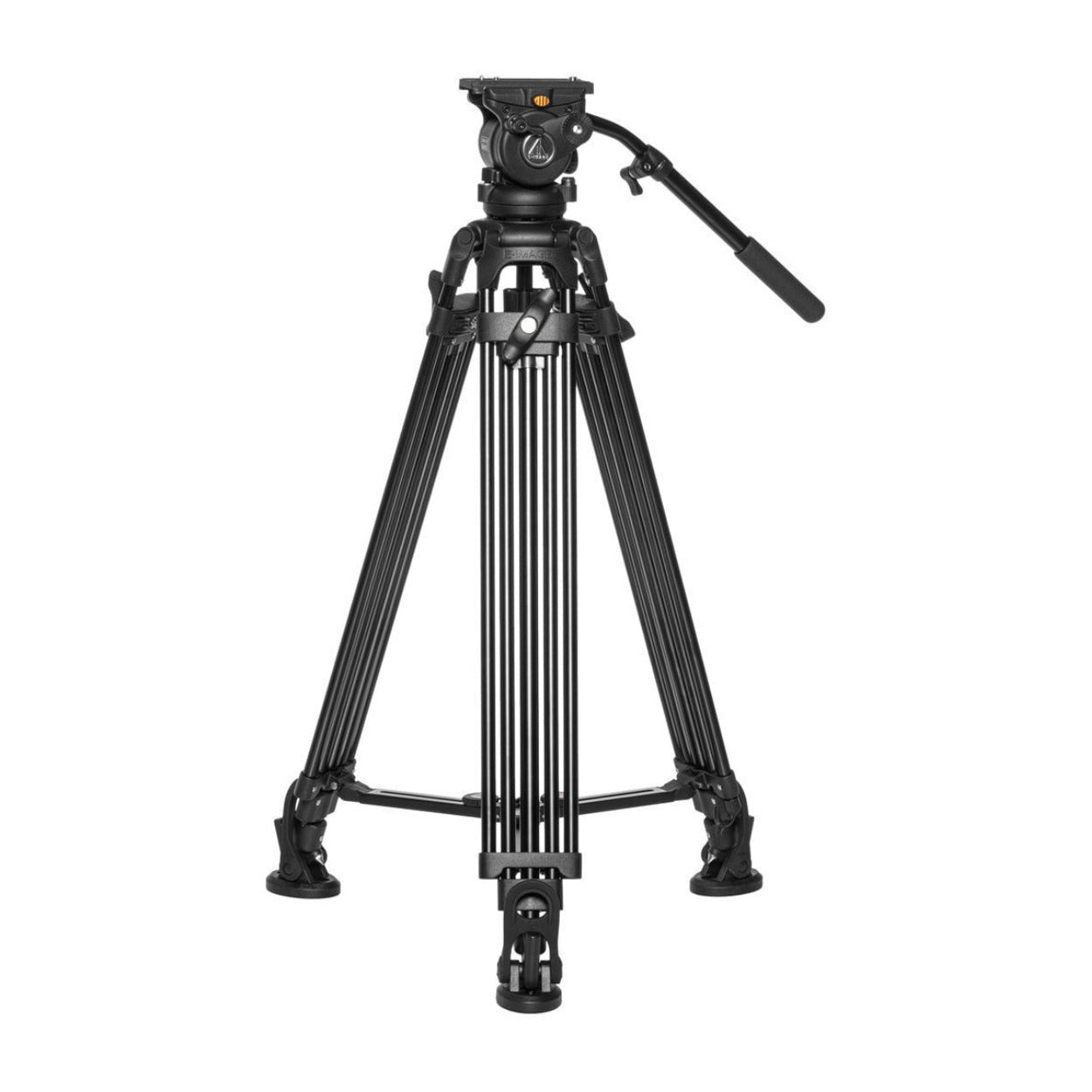 E-Image EG05A2 Two-Stage Aluminum Video Tripod Kit with GH05 75mm Fluid Head