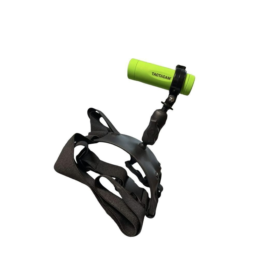 Tactacam Shoulder Mount with Adjustable Straps and Clips for Easy Adjustment and Removal