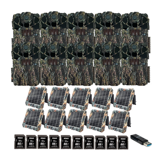 Browning Trail Camera Spec Ops Elite HP5 Ultra (10-Pack) Bundle with Accessories
