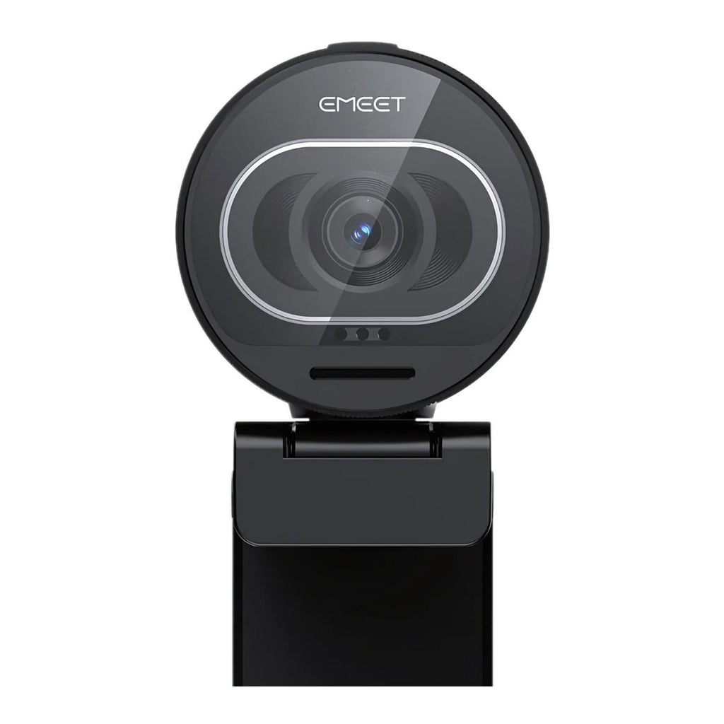 EMEET S600 4K Webcam for Streaming with Flexible 10-Inch Spider Tripod (2 Items)