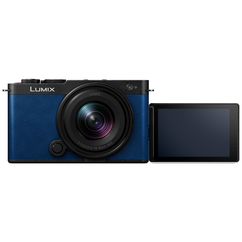 Panasonic LUMIX S9N Full Frame Mirrorless Camera with 18-40mm Lens (Blue) Bundle