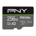 PNY 256GB PRO Elite UHS-I microSDXC Memory Card with SD Adapter