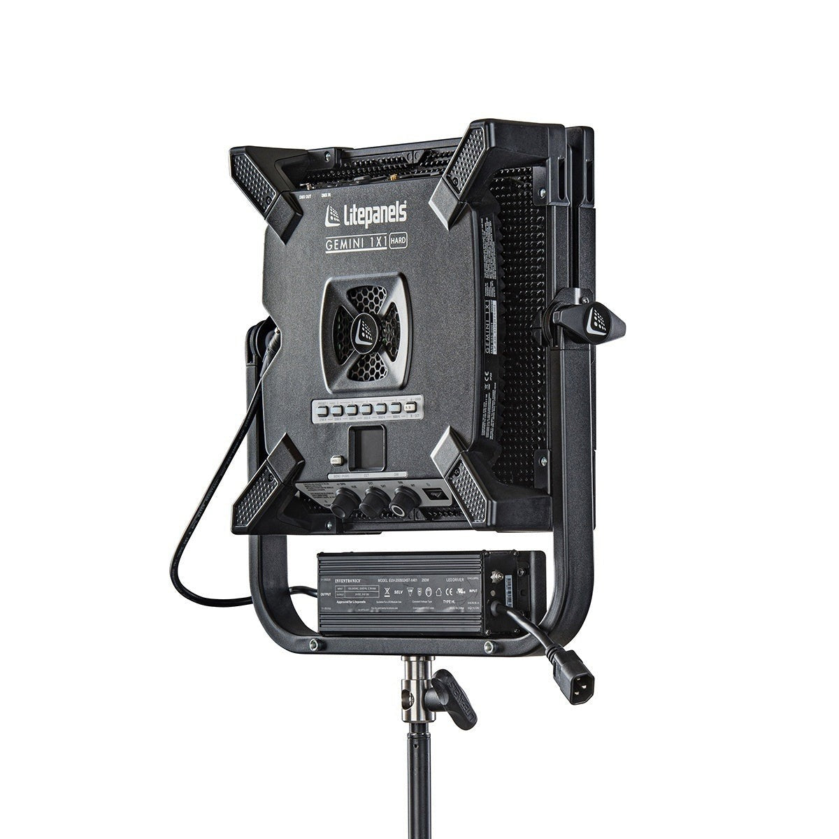 Litepanels Gemini 1 x 1 RGBWW LED Hard Panel (Standard Yoke, US Power Cord)
