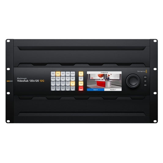 Blackmagic Design Videohub 120x120 12G Zero-Latency Video Router