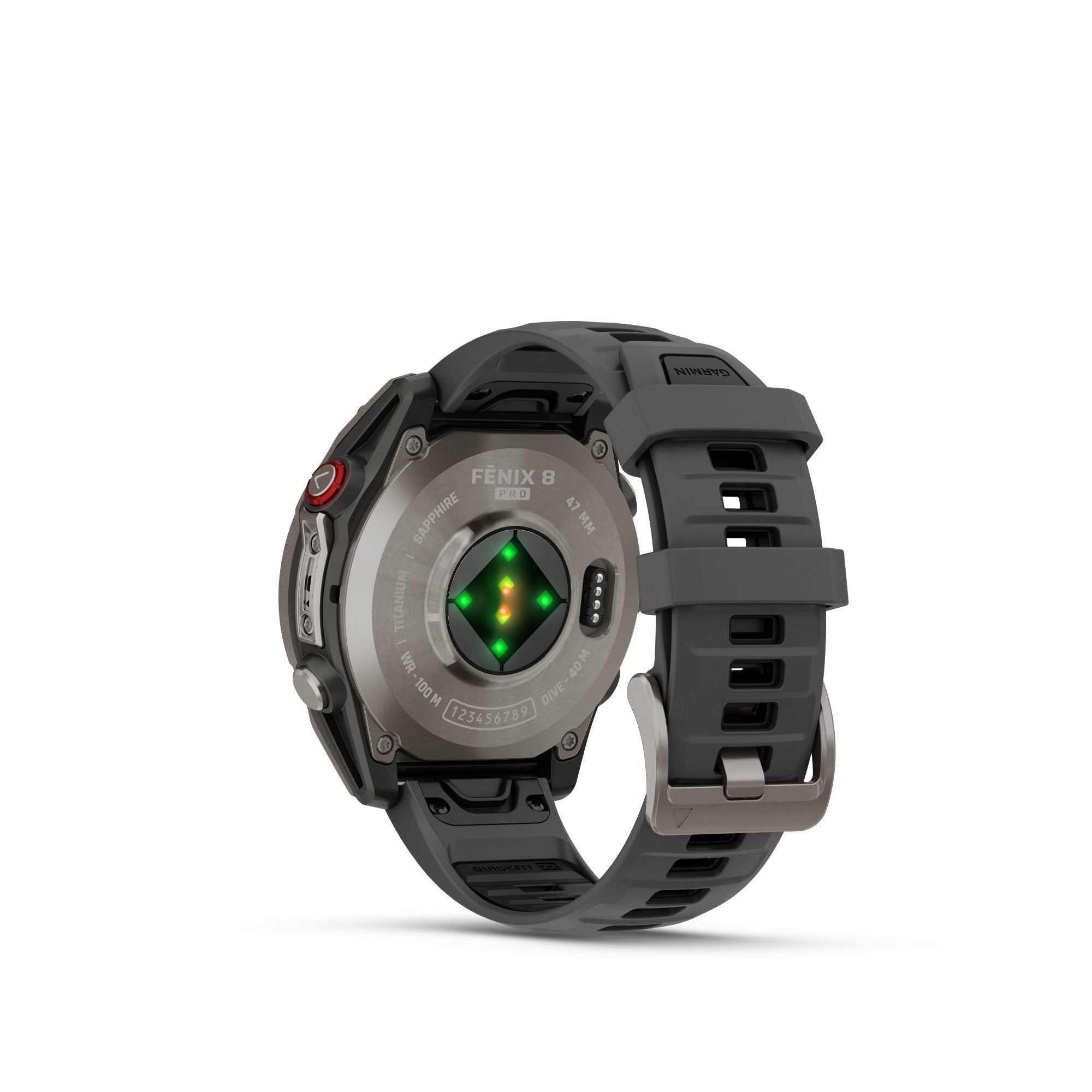Garmin fenix 8 Pro Sapphire 47mm AMOLED GPS (Titanium with Graphite/Black Band)