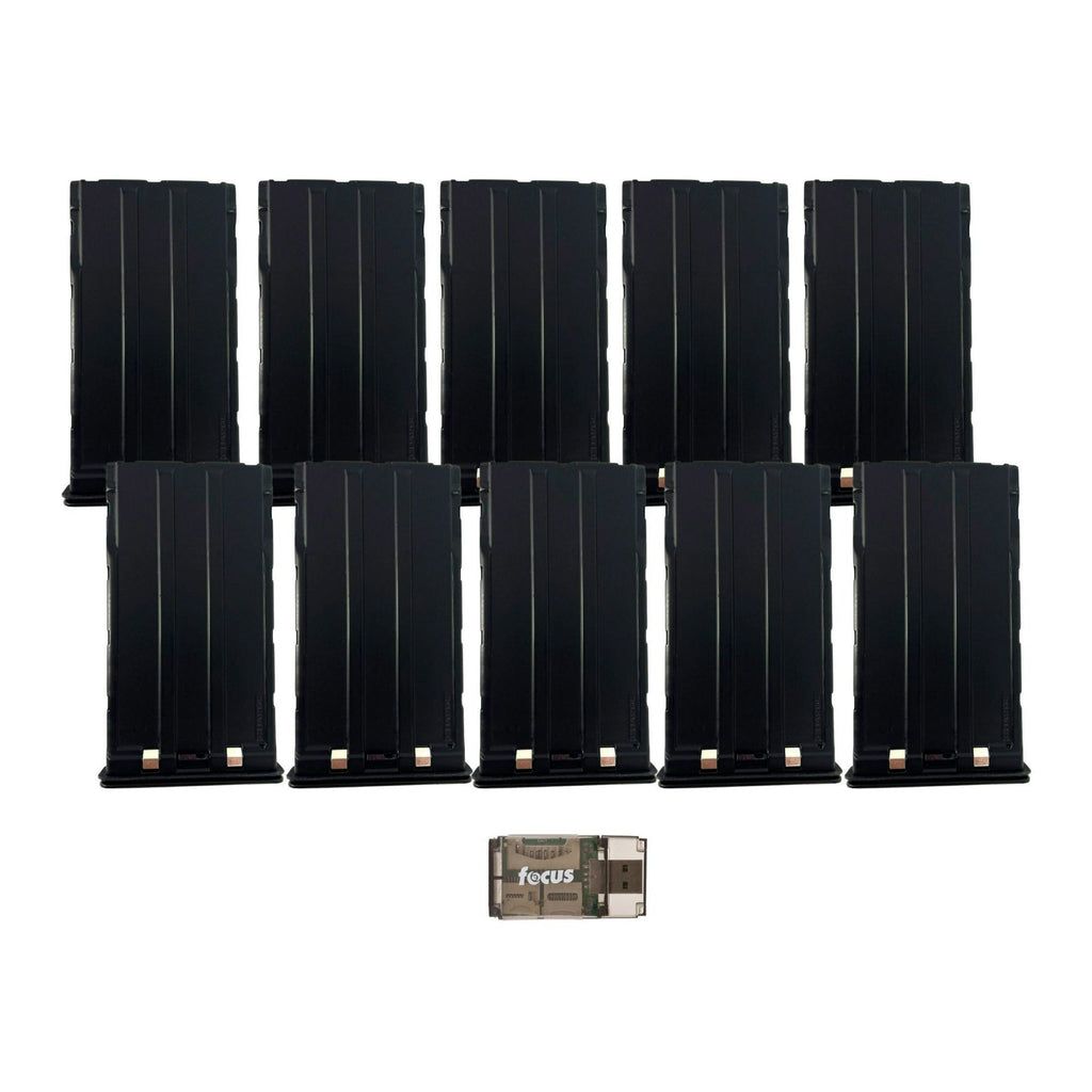 Browning Trail Cameras BTC-LPC3 Rechargeable Li-Ion Easy-to-Swap Battery Bundle (10-Pack)
