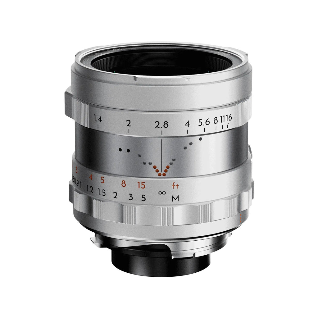 Thypoch Simera 35mm f/1.4 Full-frame Lens with Manual Focus and 49mm Filter Size (Nikon Z, Silver)