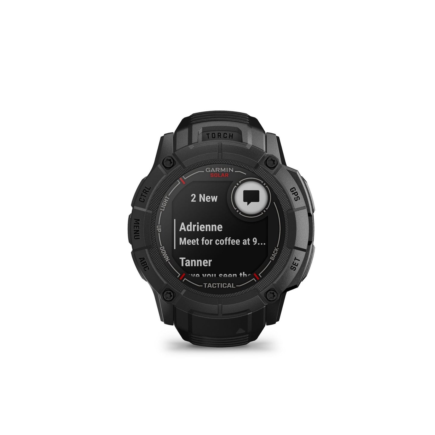 Garmin Instinct 2X Solar Series Smartwatch - Tactical Edition (Black)