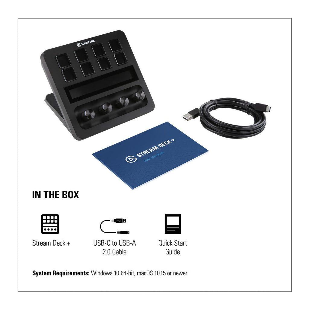 Elgato Stream Deck + (Black)