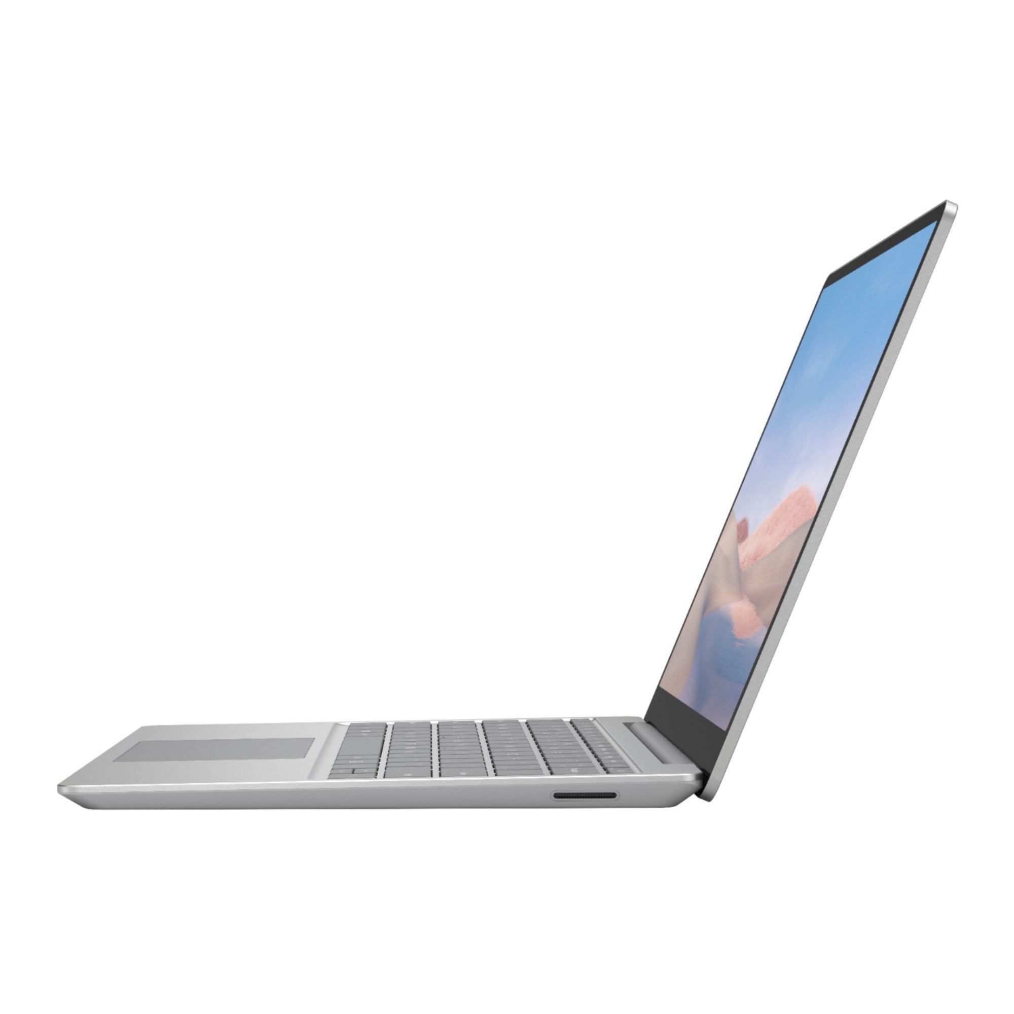 Microsoft Surface Go Laptop 12.4" Touch Laptop, Intel Core i5-1035G1, 8GB RAM, 128GB SSD, Windows 10 Pro, Platinum (Certified Refurbished)
